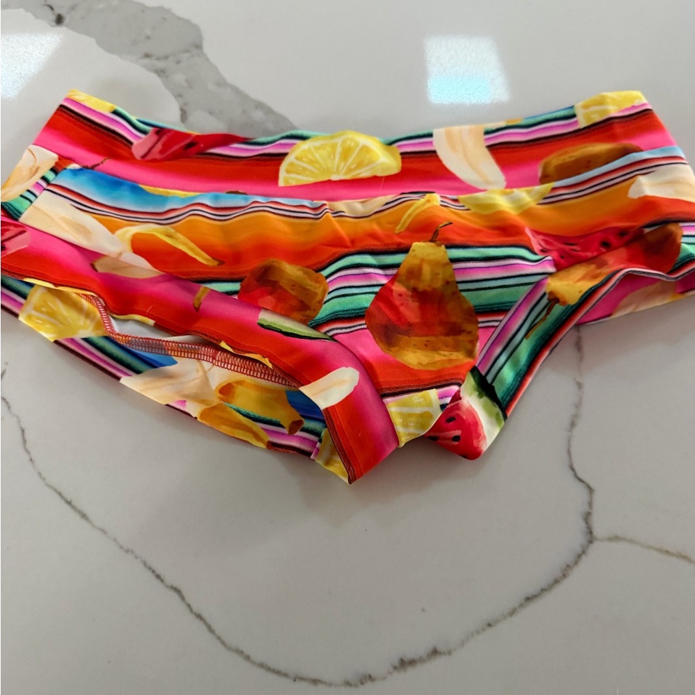 Fruit Print Bikini Bottom